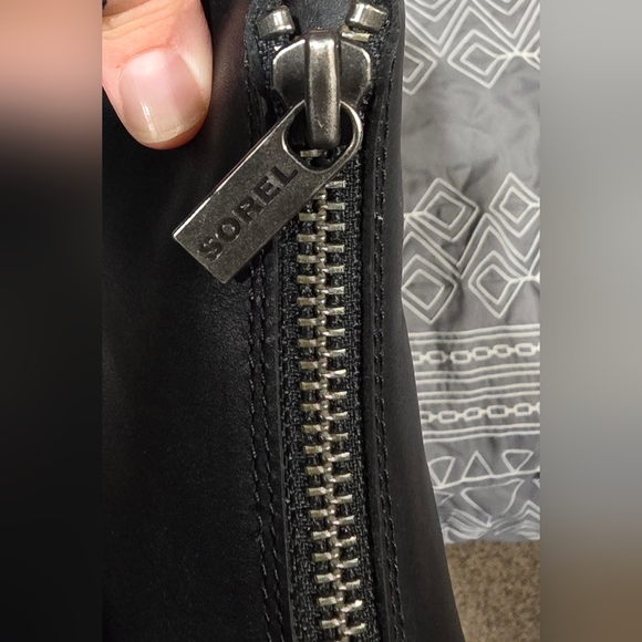 Sorel Womens Brex Zip Front Heeled Boot Size 8.5 - Picture 5 of 10